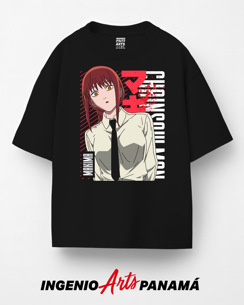 T-shirt Chainsaw Man 029 makima bloodi