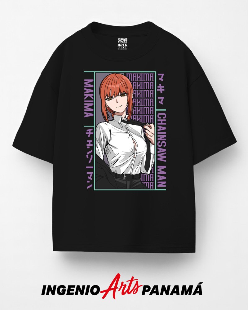 T-shirt Chainsaw Man 031 makima fullcolor