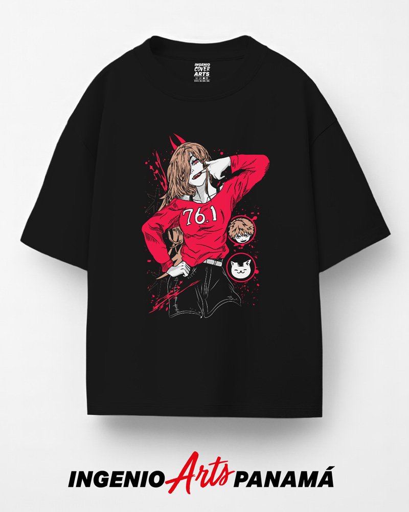 T-shirt Chainsaw Man 040 powersimpl