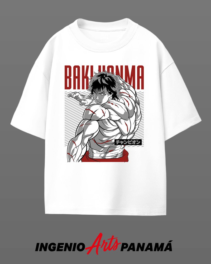 T-shirt Baki 002 baki v2 3 colores