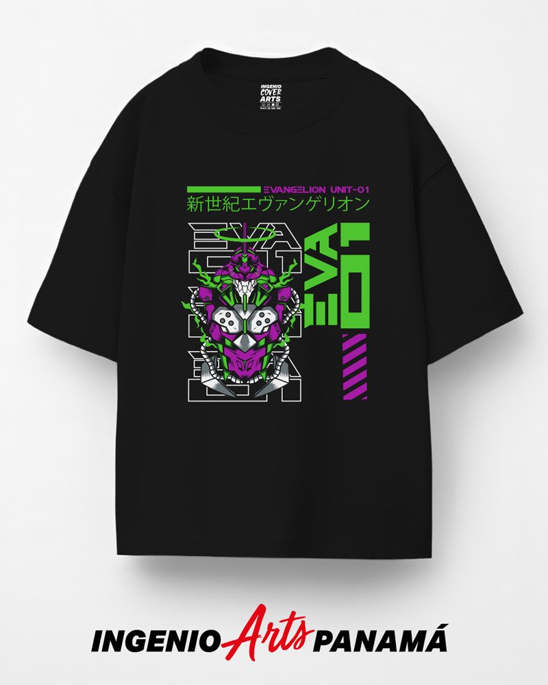 T-shirt Evangelion 008 eva01