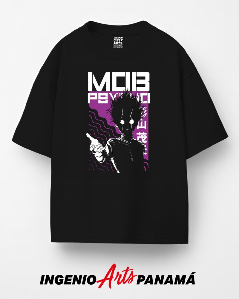 T-shirt Mob Psycho 002 mob psycho v2 2 colores