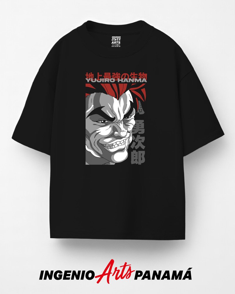T-shirt Baki 007 yujiro v2 4 colores