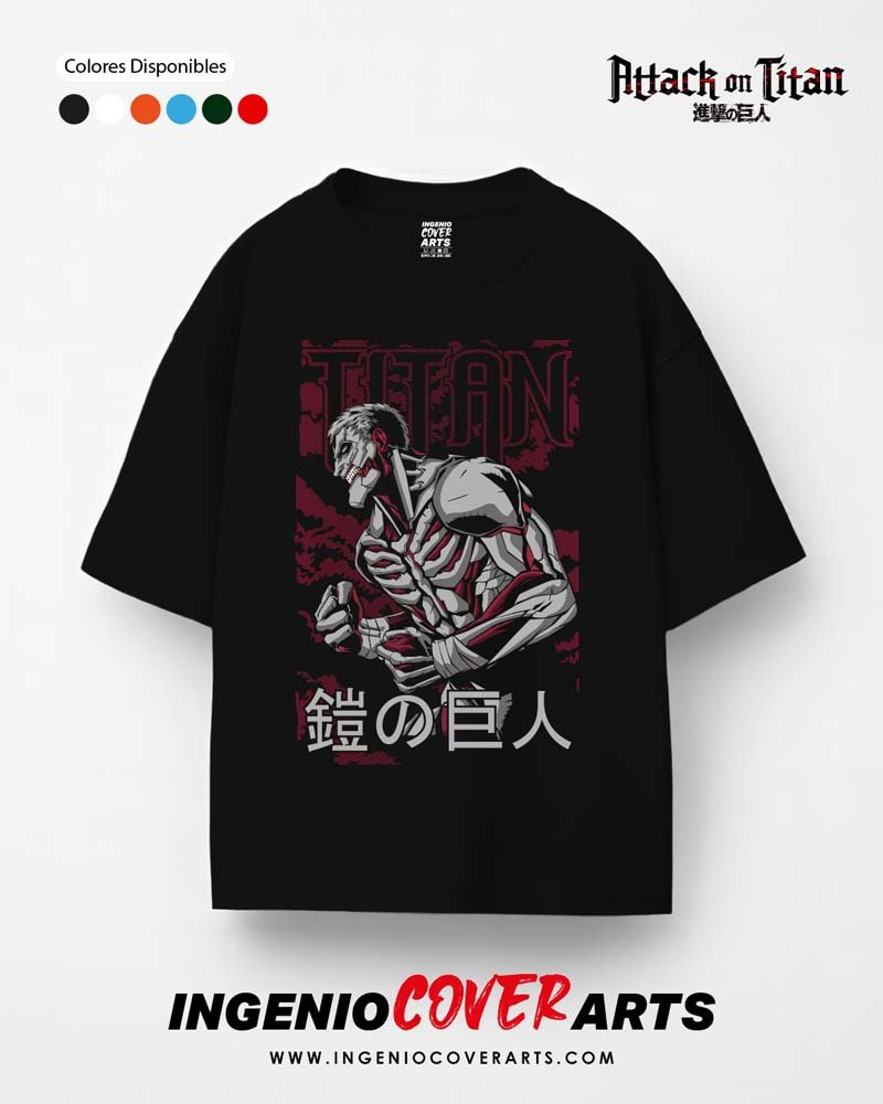 Tshirt Ataque a los titanes 020 282