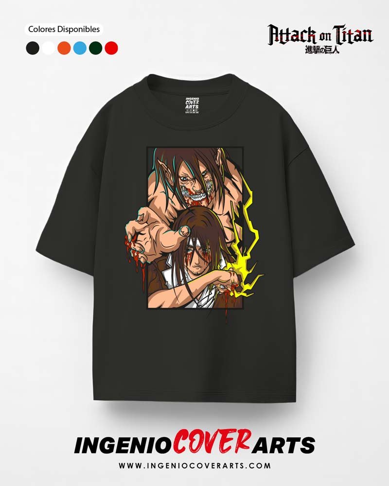 Tshirt Ataque a los titanes 023 anime v4 02