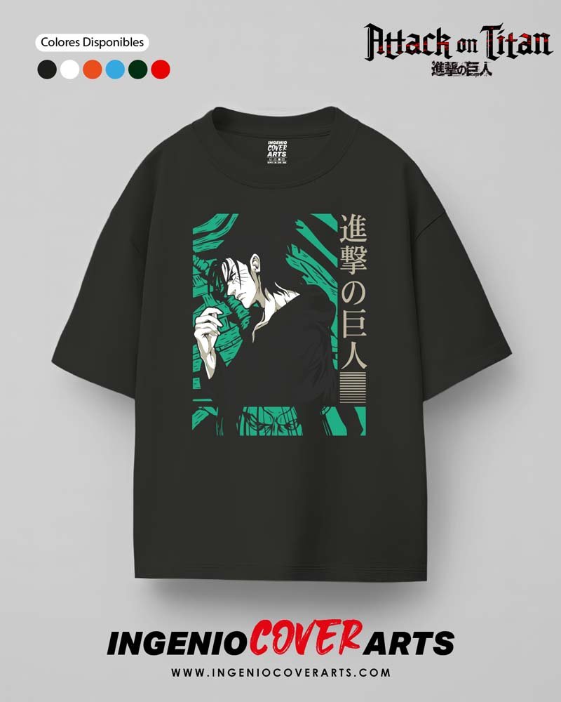 Tshirt Ataque a los titanes 053 eren titanfundador