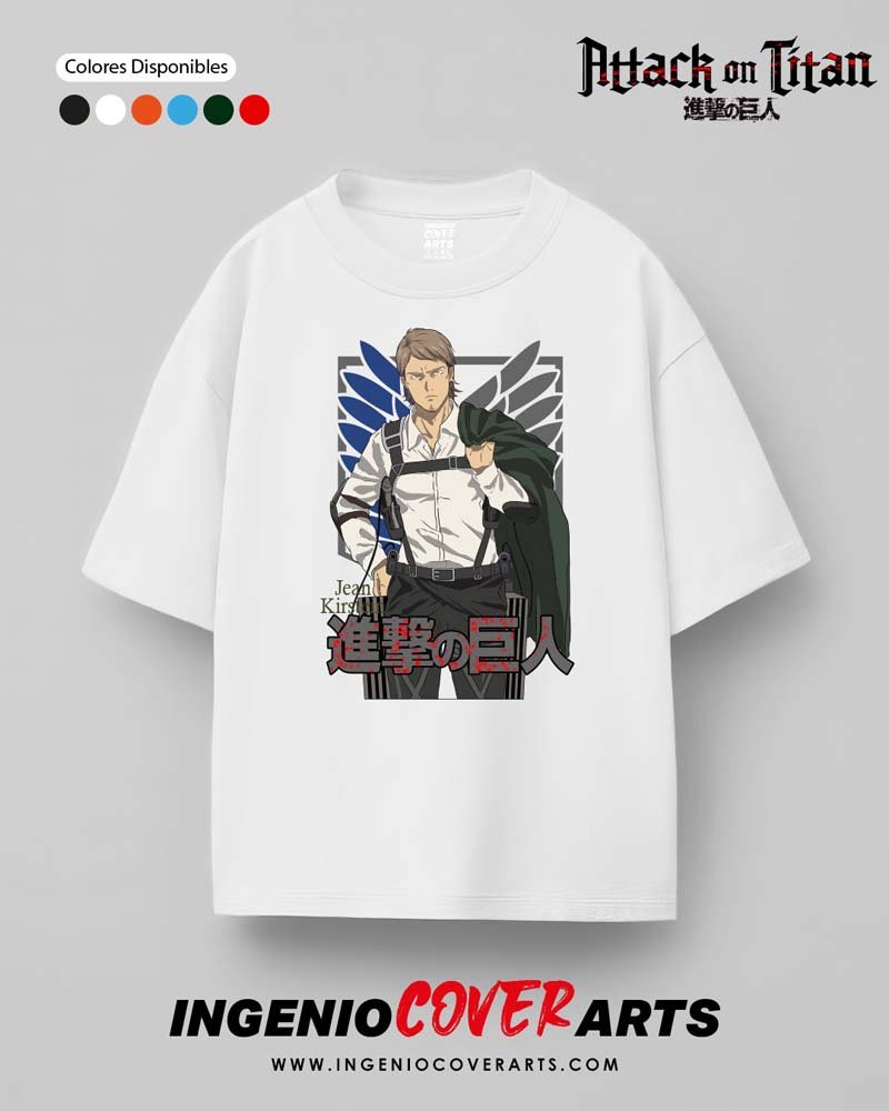 Tshirt Ataque a los titanes 046 jean