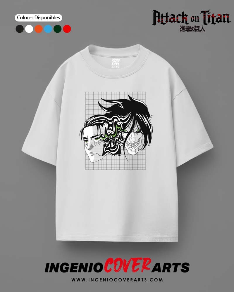 Tshirt Ataque a los titanes 031 snk 2
