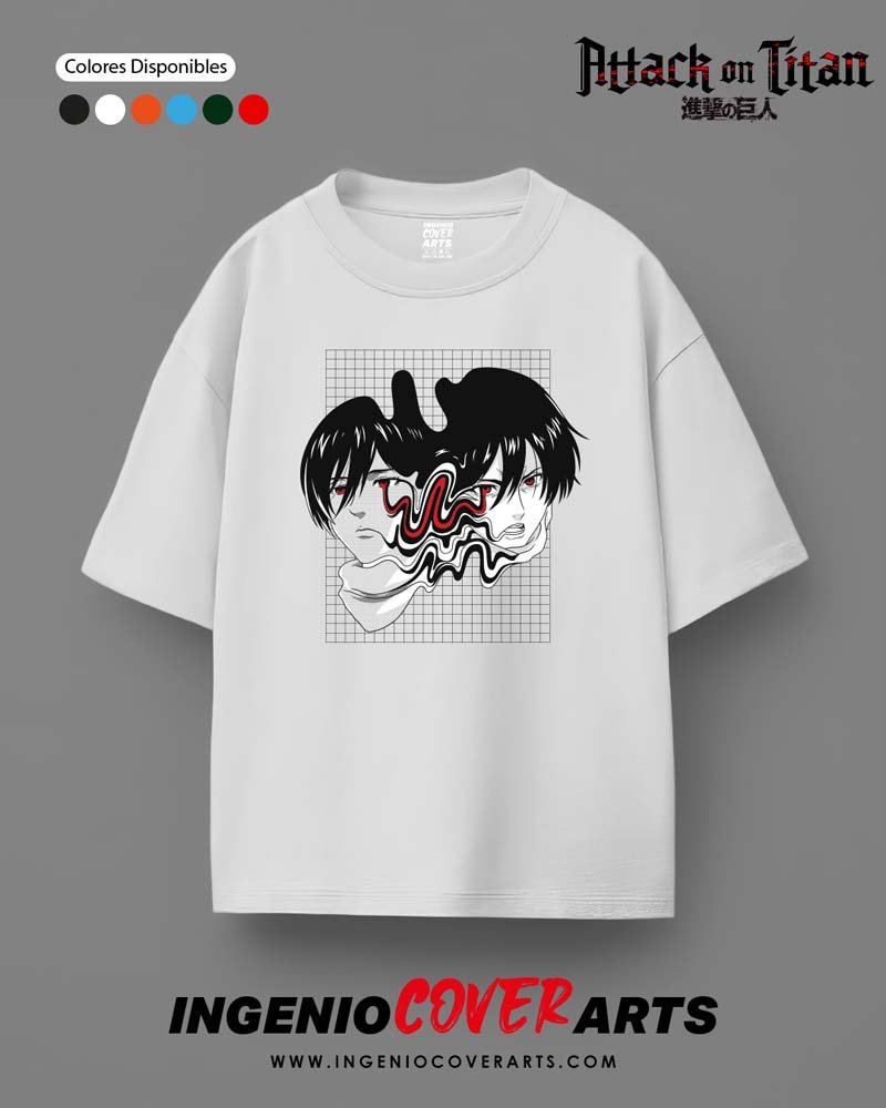 Tshirt Ataque a los titanes 030 snk 3